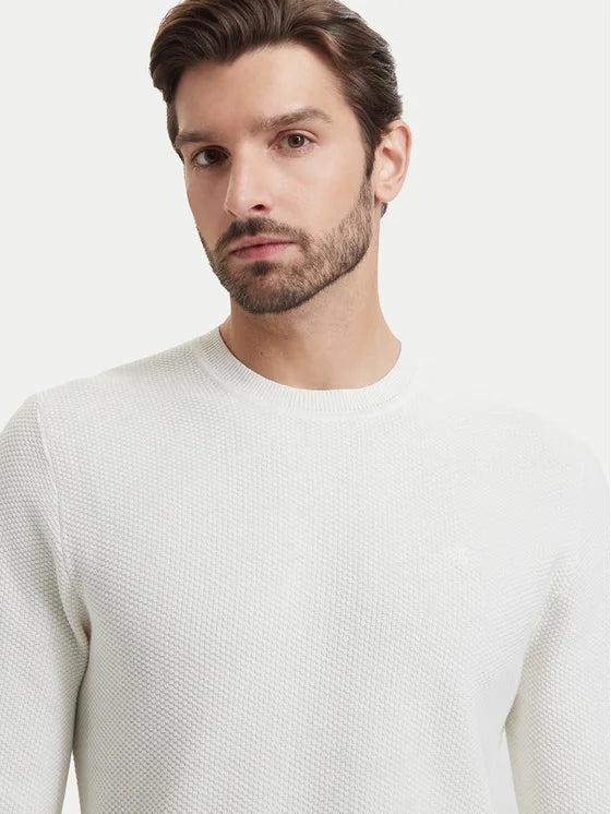 Calvin Klein maglioncino in cotone uomo LV04LF304G YAS tofu