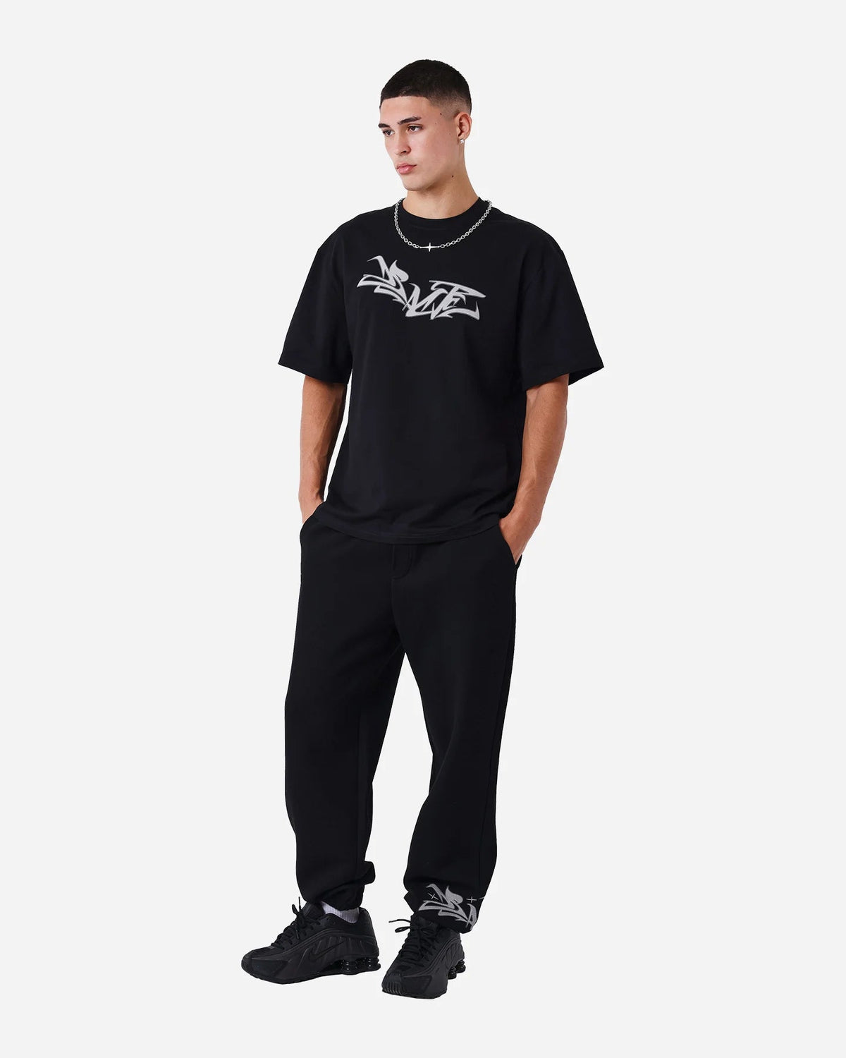 Project x Paris t-shirt manica corta da uomo Graffiti M 2611137 nero