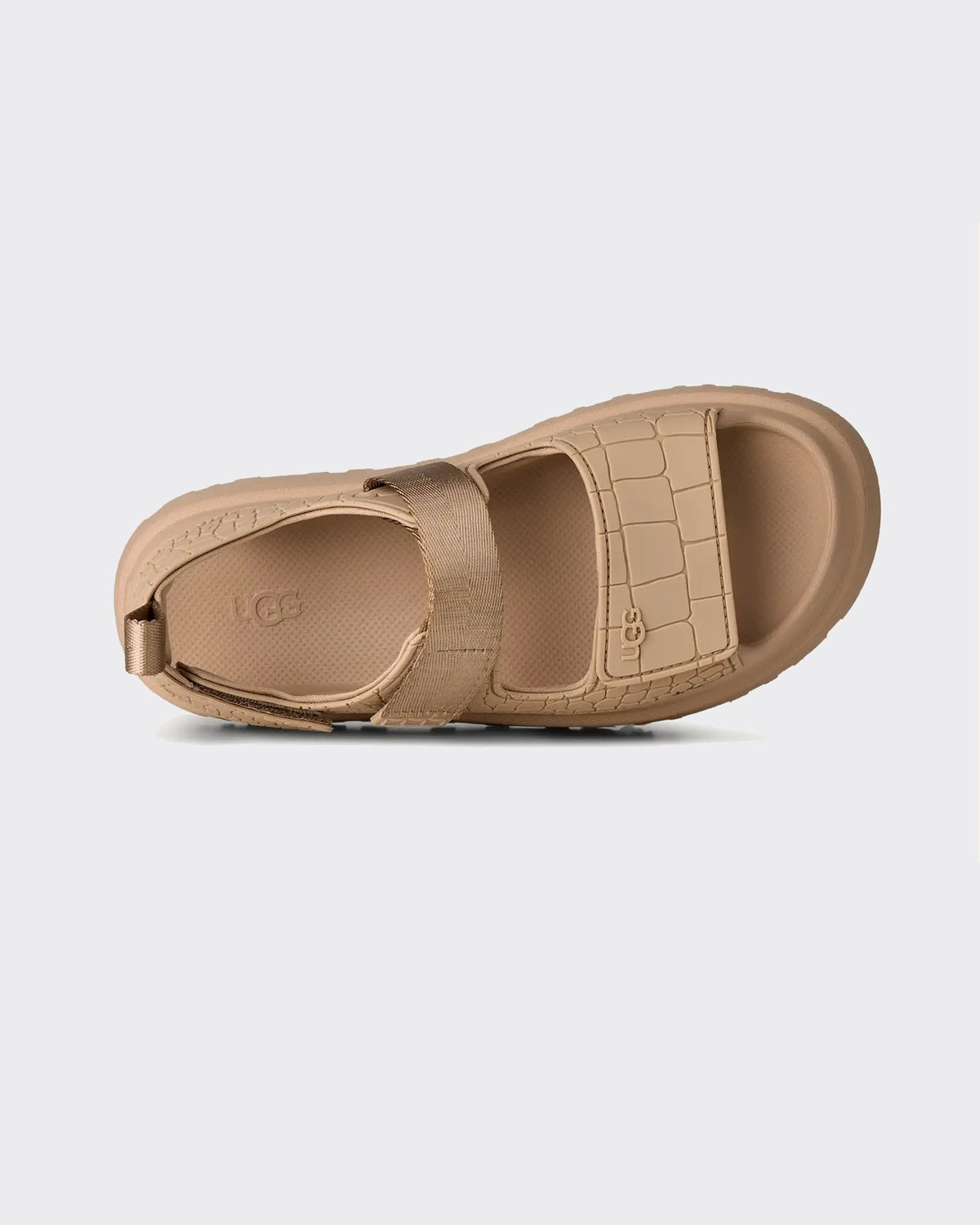 Sandali W Goldenglow Embossed Mustard Seed