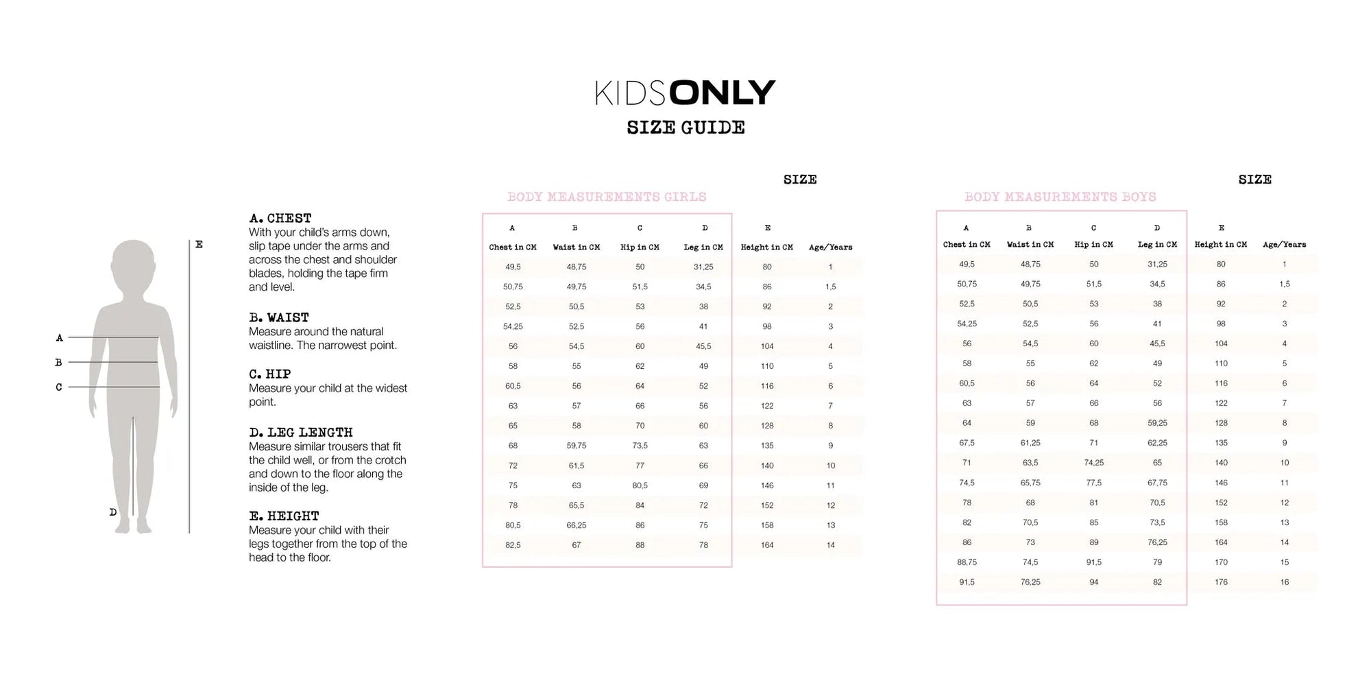 Only Bermuda Ragazza KOGCOSMO Loose Fit 15368504 Azzurro a Righe - 8-14 Anni